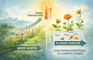 Plantstrategieën om met klimaatverandering om te gaan