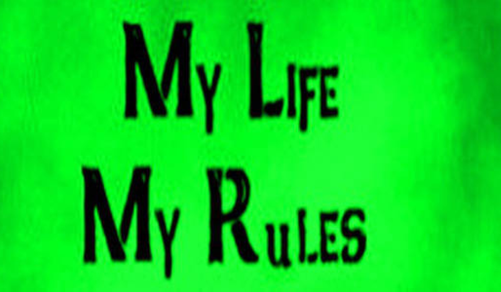 Creating a Personal Rule Book for Life