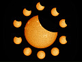Partial Solar Eclipse. Taken by Ide Geert Koffeman on March 29, 2025 @ Urk, Netherlands. 