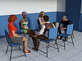 A group sitting in a circle. Image by kalhh from Pixabay.  