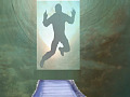 Person "floating" in mid-air. Image by Karin Henseler from Pixabay. 