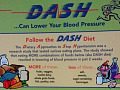 DASH आहार पोस्टर
