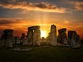 Stonehenge at sunrise. Image by Howard Walsh from Pixabay. 