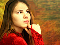 Young woman with a pensive look. Image by svklimkin from Pixabay. 