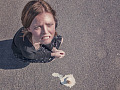 A woman looking very unhappy. Image by Ryan McGuire from Pixabay. 