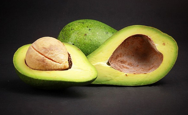 avocados cut in half