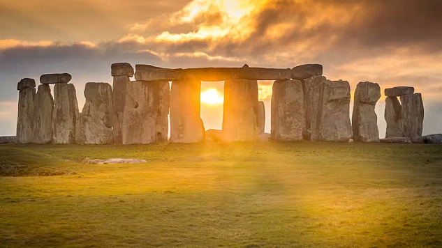 Sonnenausrichtung von Stonehenge