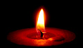 горящая свеча