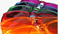 okulary w różnych kolorach