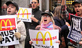 McDonald'sin ja pikaruokaa käyttävien työntekijöiden maailmanlaajuinen vallankumous