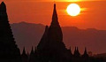 bouddhisme orienter le coucher du soleil