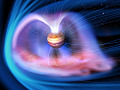 Aurora ja Jupiterin magnetosfääri