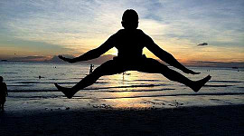 Balansering och förenande kropp, sinn och ande ökar intuition och vägledning