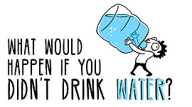 Bare en let tørst kan påvirke din hjerne