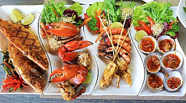 ما هي نوعية المأكولات البحرية من الصين؟