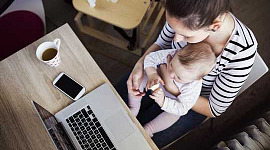 Les données montrent comment les mères américaines concilient travail et famille