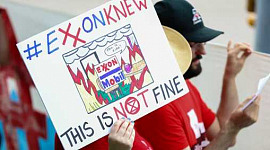 Mens ny Twitter-politik vil forbyde grønne gruppers klimaannoncer, ser det ud til, at ExxonMobil stadig kan betale for at promovere sin propaganda