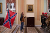 Бойовий прапор Конфедерації давно став символом білого повстання