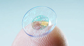 High-Tech-Kontaktlinsen sind direkt aus der Science-Fiction heraus - und können Smartphones ersetzen