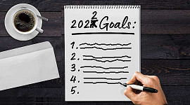 2021년 목표 목록은 2022년을 위해 업데이트 중입니다.