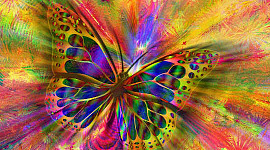 cosmic butterfly