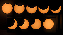 фази часткового сонячного затемнення