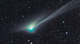 La cometa ZTF, il 19 gennaio 2023, Dark Sky, Alqueva, Portogallo